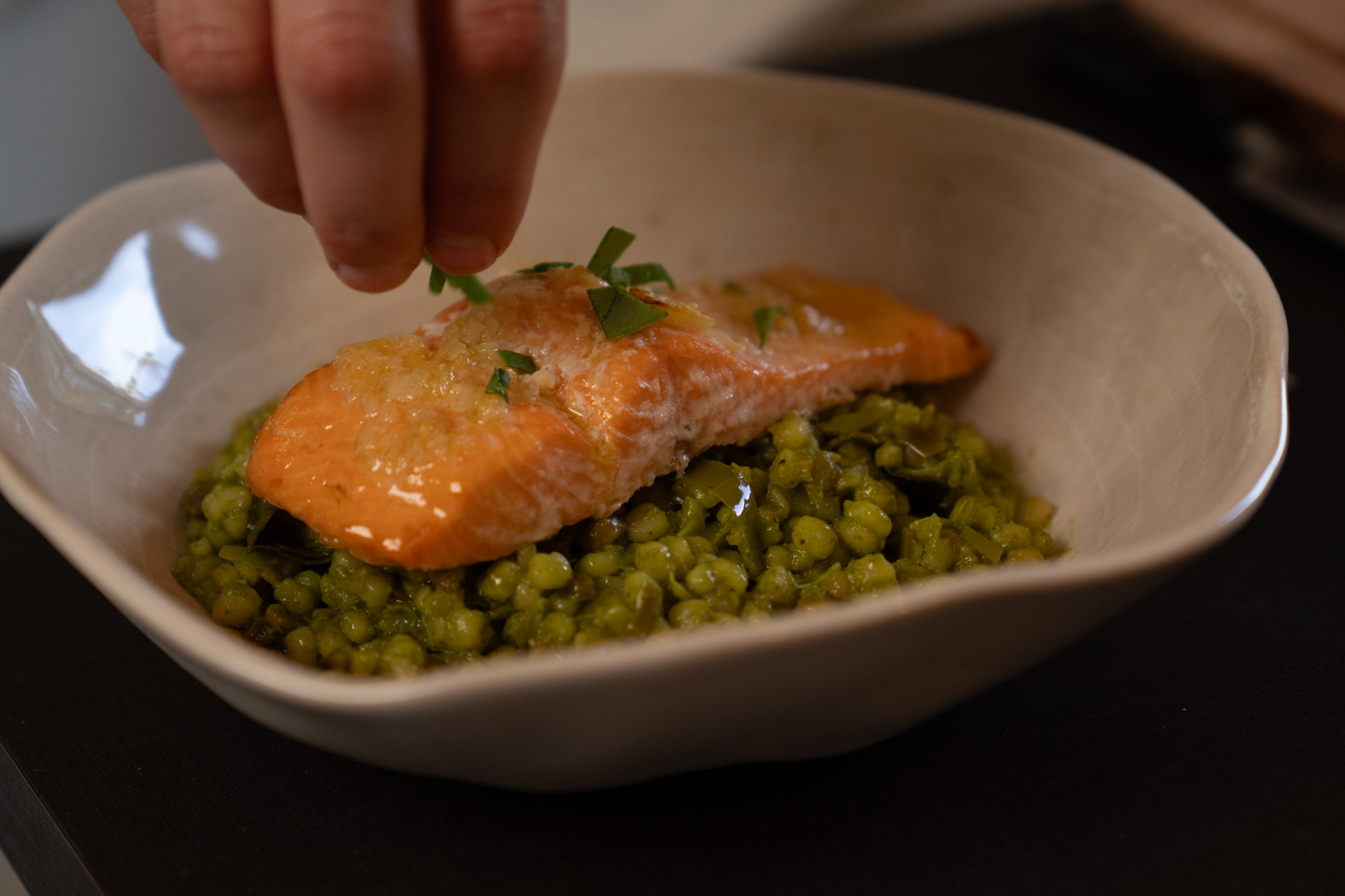 Truite pesto herbes Formule